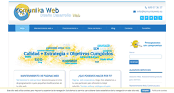 Desktop Screenshot of komunikaweb.es
